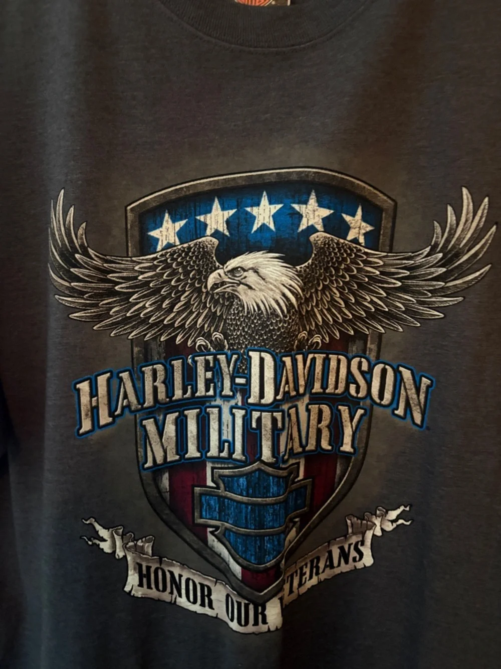 Harley-Davidson Military Veterans Overseas Tour XL NWT - Picture 3 of 6